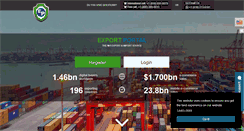 Desktop Screenshot of exportportal.com